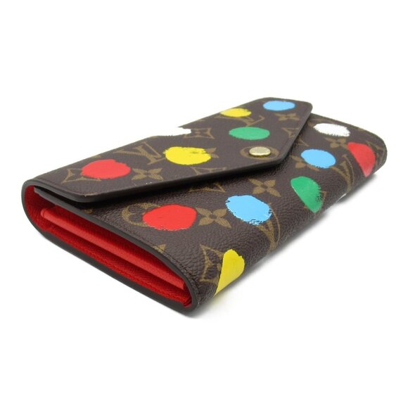 LOUIS VUITTON Brown Monogram Coated Canvas Wallet - Picture 4 of 9